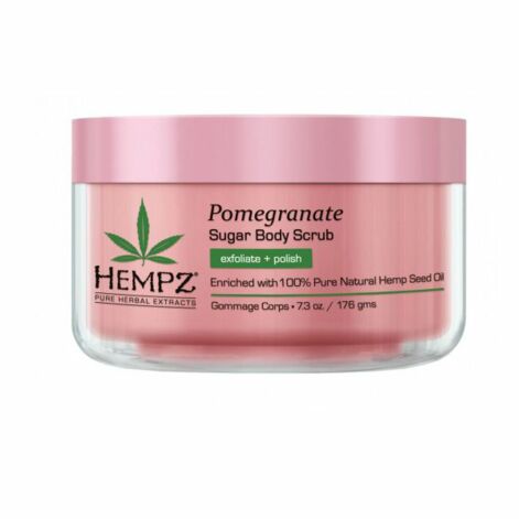 Hempz Pomegranate Sugar Body Scrub,Suhkruga Kehakoorija